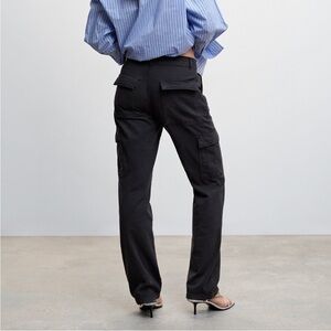 Zara Women's Black Cargo Pants